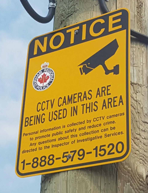 As part of an initiative to enhance community safety, DRPS has installed a CCTV camera at the intersection of Birchcliffe Ave and Lakeview Park in Oshawa.  This location was selected based on an analysis of crime trends. Thanks to our community partners for their support.