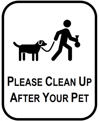 Clean up after your dog and make sure waste is not left near water sources!! Throwing out pet waste into storm drains increases public health risks because pet waste bacteria (E. Coli) drains into nearby waterways.