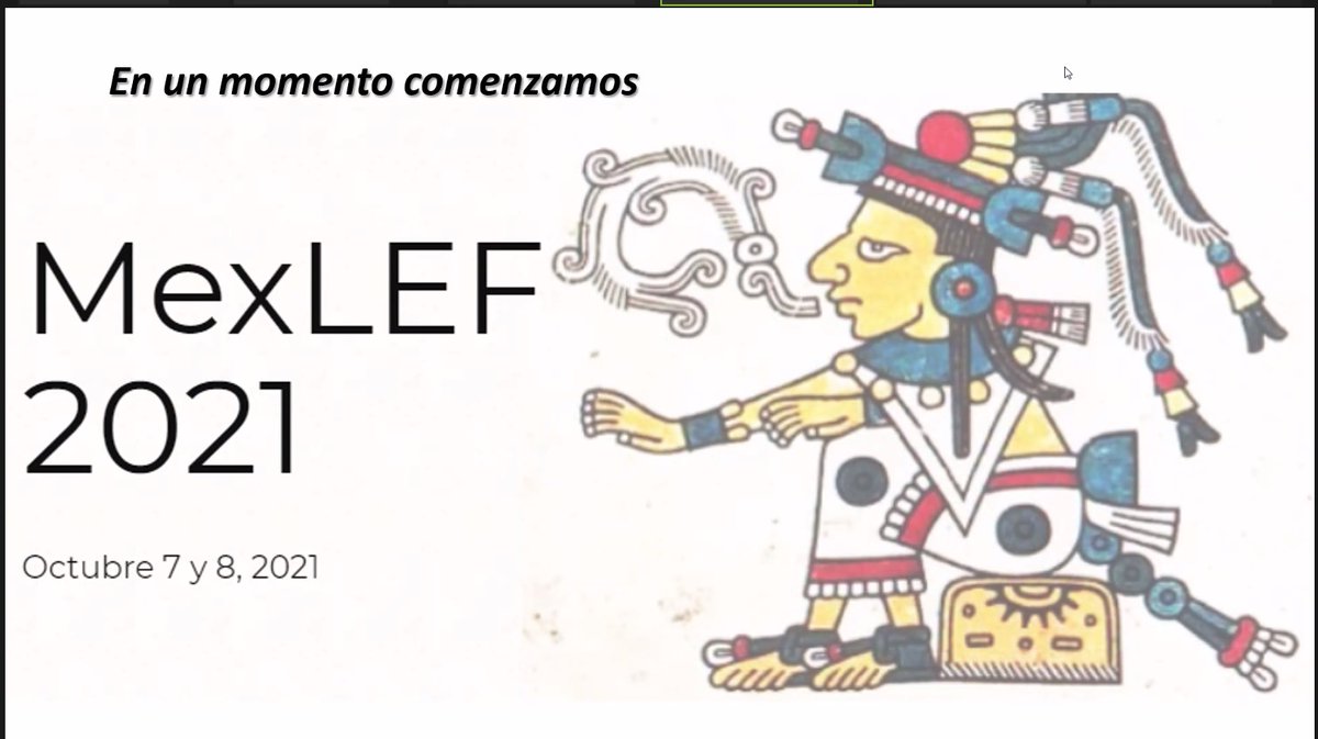 Hoy y mañana estaremos llevando a cabo la primera edición de MexLEF, un Foro de Evaluación de Sistemas de Procesamiento del Lenguaje Natural en Español de México.  sites.google.com/view/mexlef/