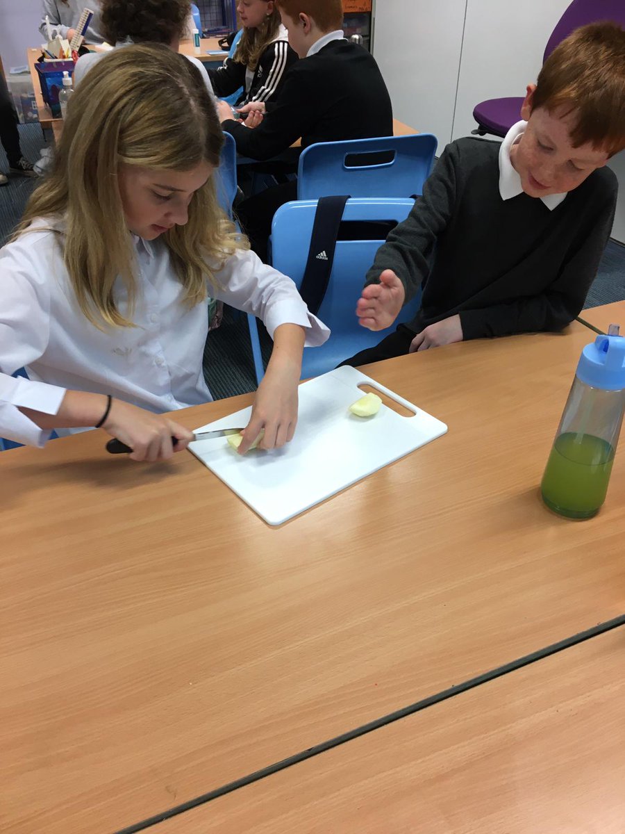 DreghornPrimary's tweet image. Primary 6/7 enjoyed some baking today.  They used apples from our tree in the garden and worked together to make apple crumble. They enjoyed a slice of it with ice cream and cream in class and had the chance to take some home too! #chefinthemaking