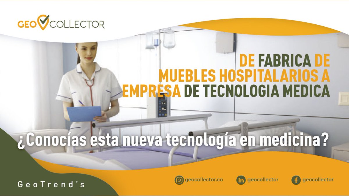 CollectorGeo's tweet photo. Fabrican camas hospitalarias y carros médicos. En 2020 duplicaron producción.
Enterate del novedoso producto que va a transformarlos en una empresa de tecnología médica.
👉🏼https://t.co/GhMYs3p0Go
¿Conocías esta nueva tecnología en medicina?

#camashospitalarias
#tecnologíamédica https://t.co/ulfSpaRgxA