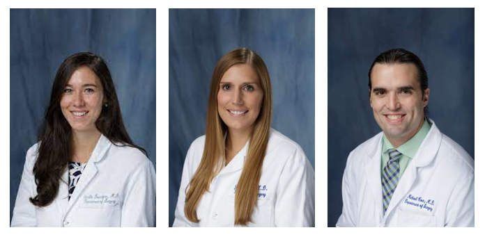 Congratulations to our chief residents <a href="/UFSurgery/">UF Surgery</a> who just matched into surgical critical care (each at their top choice 💪)

Dr. Camille Apple - Duke
Dr. Julie Stortz - UF
Dr. Michael Cox - UF

We take great pride in your success as you launch into the next phase of training!