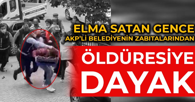 halktvcomtr's tweet photo. Yere düştükten sonra bile durmadılar!
Elma satan gence zabıtalardan öldüresiye dayak