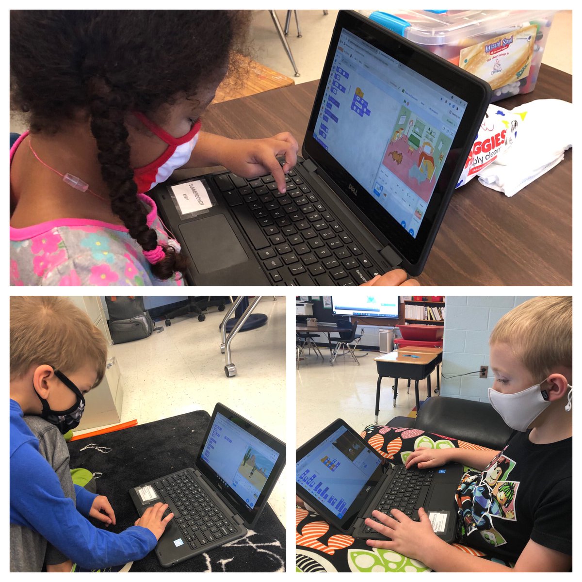 First and second graders ❤️to CODE <a href="/BelviewBees/">Belview Elementary</a> <a href="/MCPS_VA_Gifted/">MCPS_VA Gifted</a> <a href="/mcps_va/">MCPS</a>