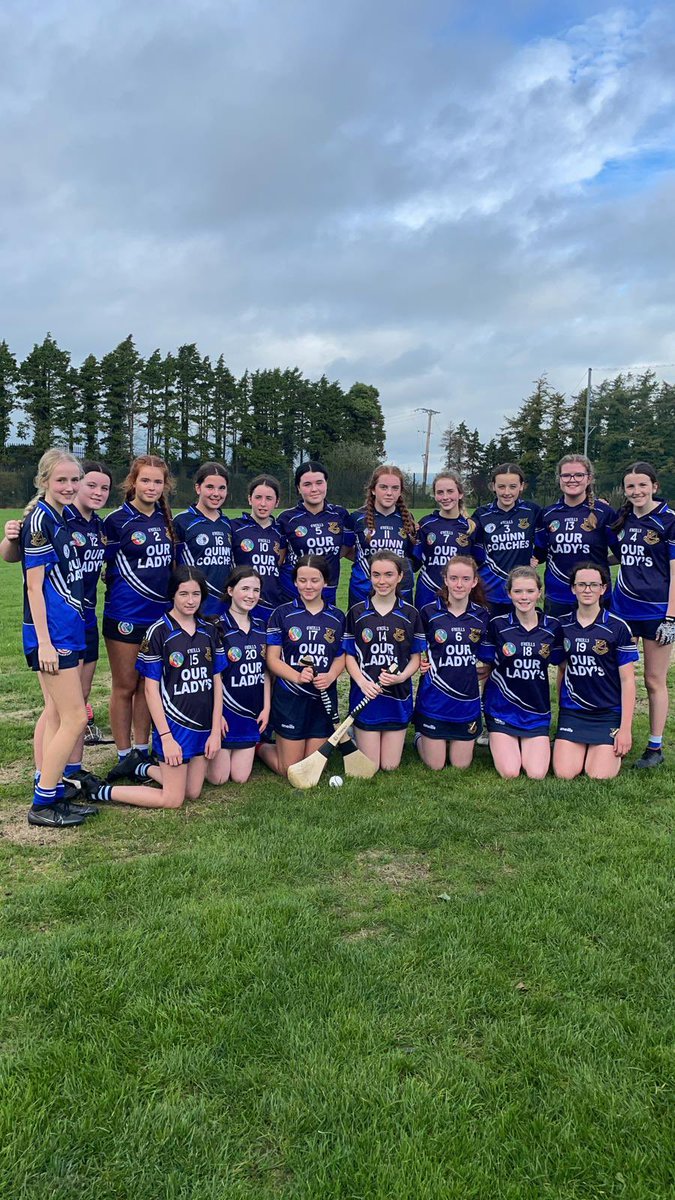 ols_pe's tweet photo. Our U16 Camogs took on St Columba’s Portaferry today in semi final of the County Competition. They came out convincing winners and March on to the Ulster final 💪👏🏻 Thank you to @agspedept for the use of their pitch today. Well done ladies 💙 https://t.co/bJlDXgf7hv