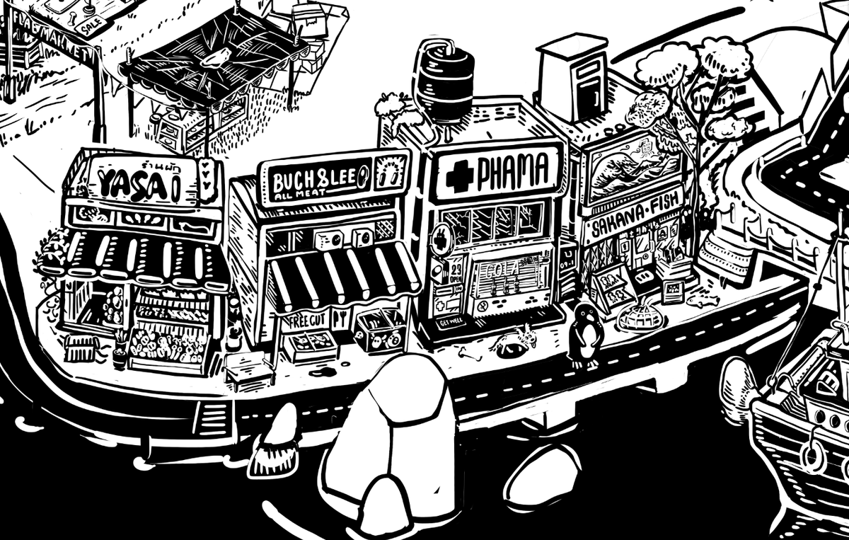ChunManie's tweet photo. MORE STORE !!
WIP 80 % Done
Hellie Island On @withFND s o o n
Original ARTWORK SIZE is 14002x13575
Very sad , look like it too big
For Expose all of art work
https://t.co/gc1ZpzAP8h
#HellieWIP #Hellie #NFTs #nftcollector #NFTcommunity https://t.co/v2XBXDGyZy