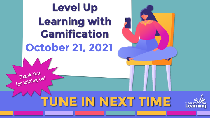 SFLOK2Ask's tweet photo. Join us for our next #OK2Ask Chat: Level Up Learning with Gamification on October 21 at 8 PM, EDT.
#TeachersFirst
#edtechchat
#edtech
#teachertwitter
#eduTwitter
#CollaborativePD
#gamification
#Games4Ed
#GBL https://t.co/q3mOfbdhyu