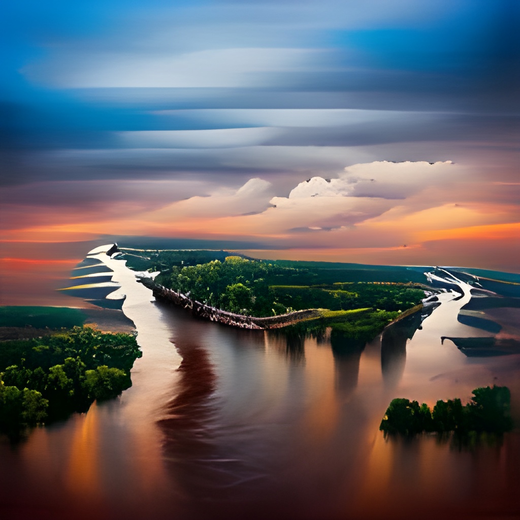 NaderAdjali's tweet photo. The river.

#generative #AI #vqganclip https://t.co/b24d5suwAl
