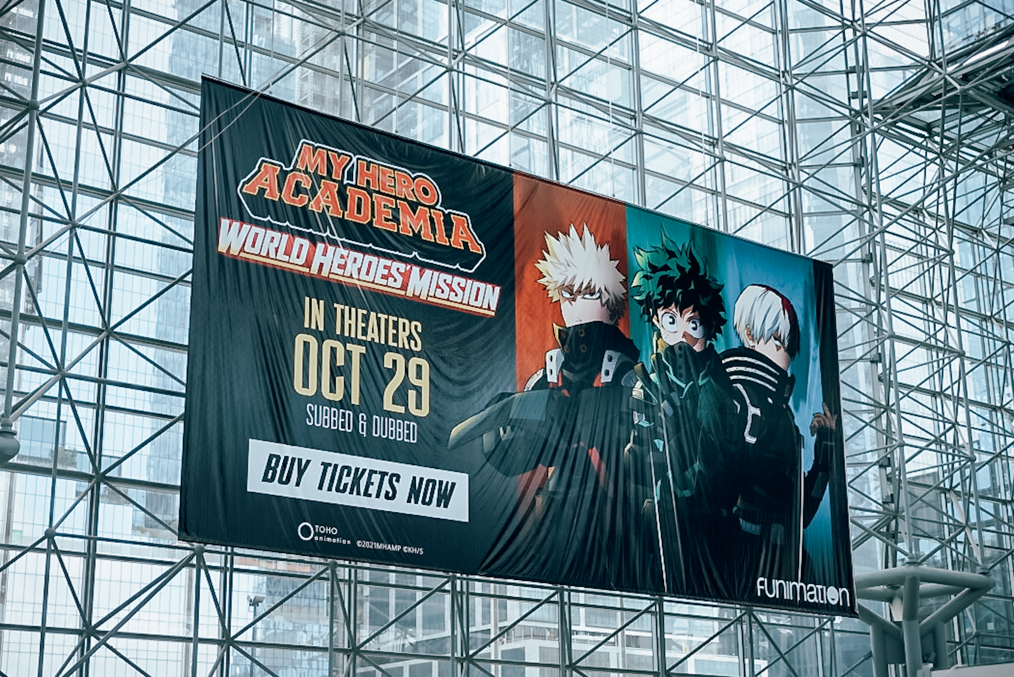 My Hero Academia: World Heroes' Mission Tickets Available Now