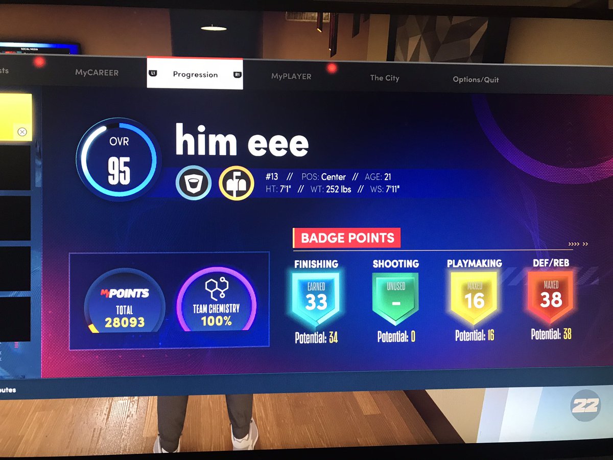 Shoutout to my IRL <a href="/el_josho22/">Josh Pantaleon</a>  for getting his badges and overall done through me! 💯✅ <a href="/WhosNext2K/">🔱WN🔱</a> <a href="/KtUno_/">🔱LEGEND KT🔱</a>