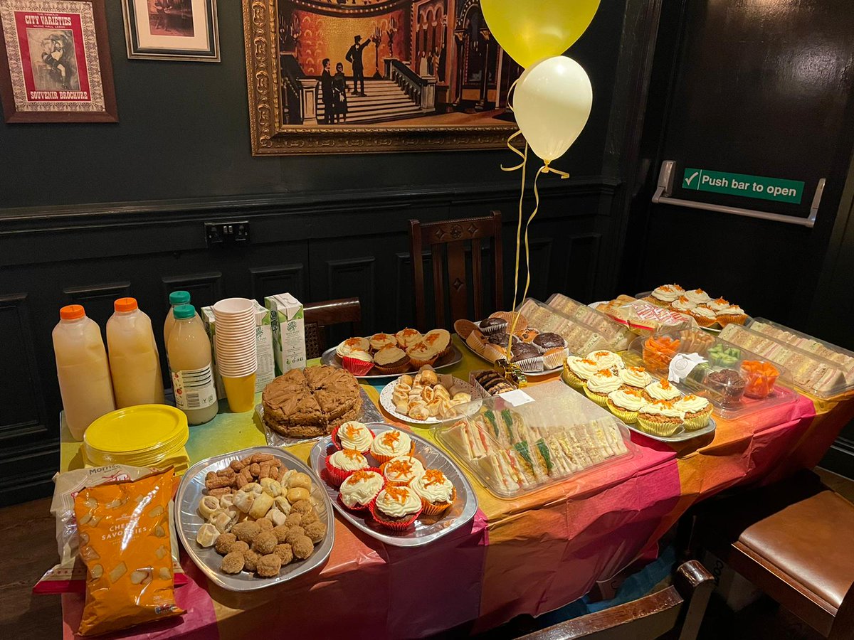 RJSherrington's tweet photo. The West Yorkshire Big Meet for #KinshipCareWeek Massive thanks goes to The Scarbrough Hotel, Leeds for the fantastic venue @Morrisons Morley &amp; Guiseley @JumpIncUK #jumpincleeds @HarewoodHouse @LushLeedsSpa for their generous donations @kinshipcharity @KellTaylor9 @ancha_mia https://t.co/tK0pdDi6pE