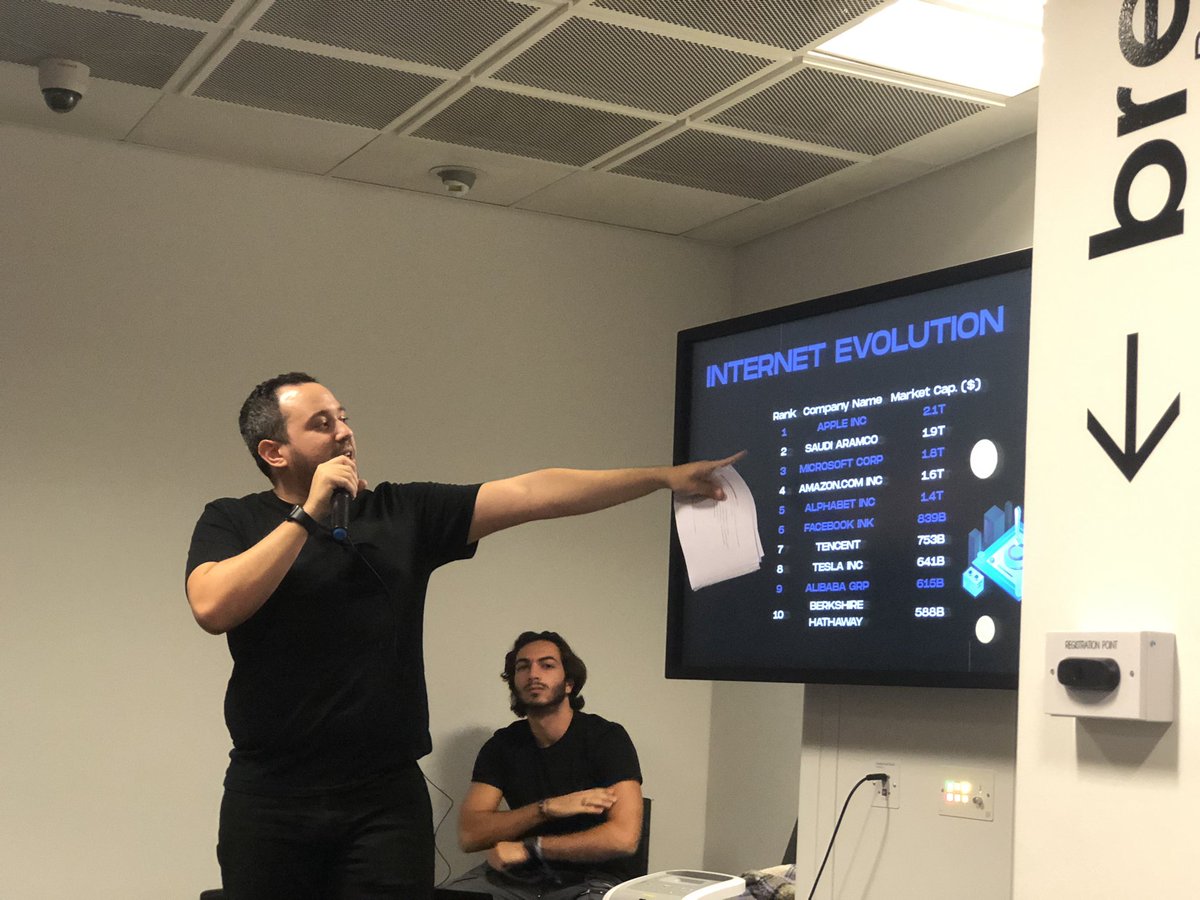 cgledhill's tweet photo. 🎤 Adonis Zachariades, COO at @RenoviNFT
💬 “The metaverse will be a trillion dollar industry”
#lsbudigital #cryptoverse #metaverse #fintech #nft https://t.co/zUIcGxYgA0
