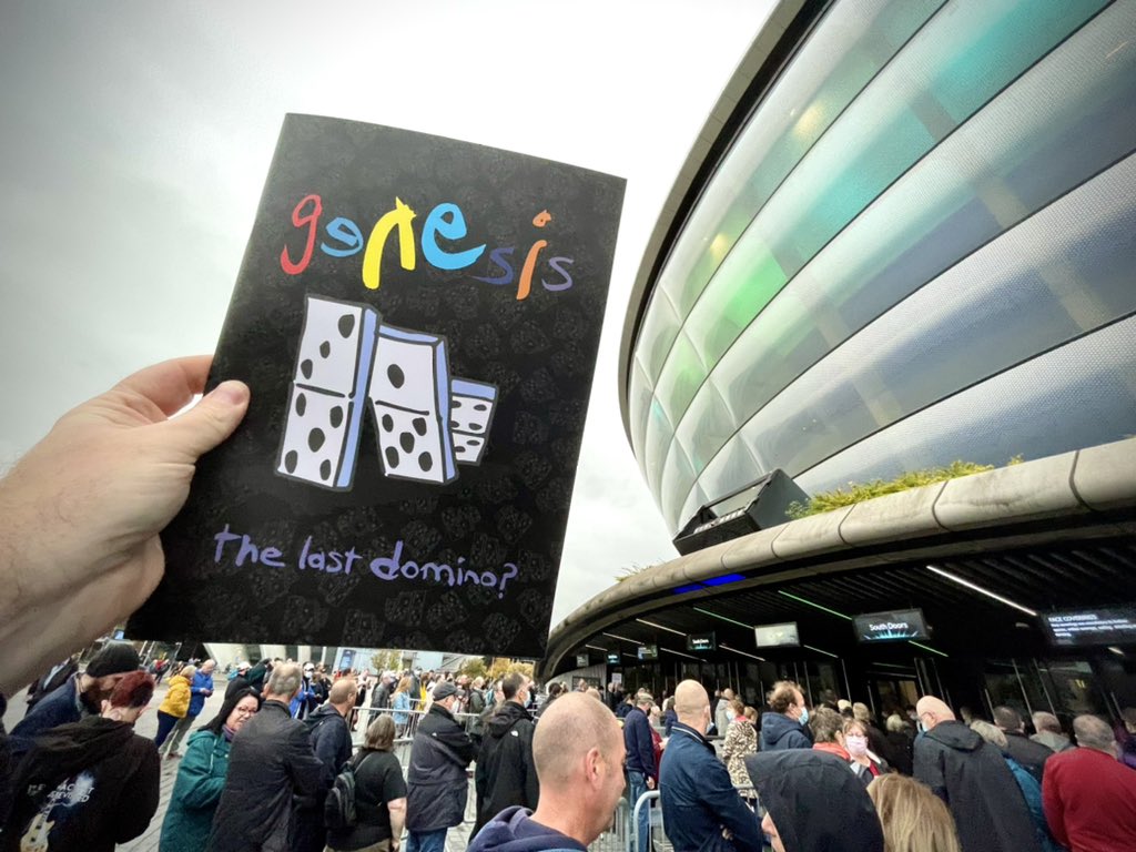 A wee Thursday night music treat for us oldies - #Glasgow #TheHYDRO #Genesis #NotAsOldAsPhilCollins