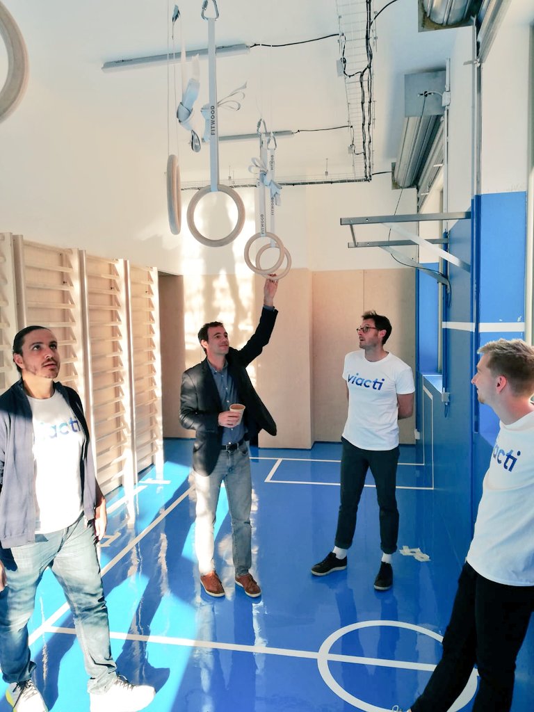 Visite du "terrain", le nouveau local de <a href="/VIACTI/">VIACTI</a>.
Prêt à accueillir des personnes en situation de handicap ou en situation de précarité pour accéder à une activité physique et sportive dans le 12e. <a href="/Mairie12Paris/">Mairie du 12e</a>
Bravo à eux ! #Handicap
#handisport #SportAdapte
#Paralympics