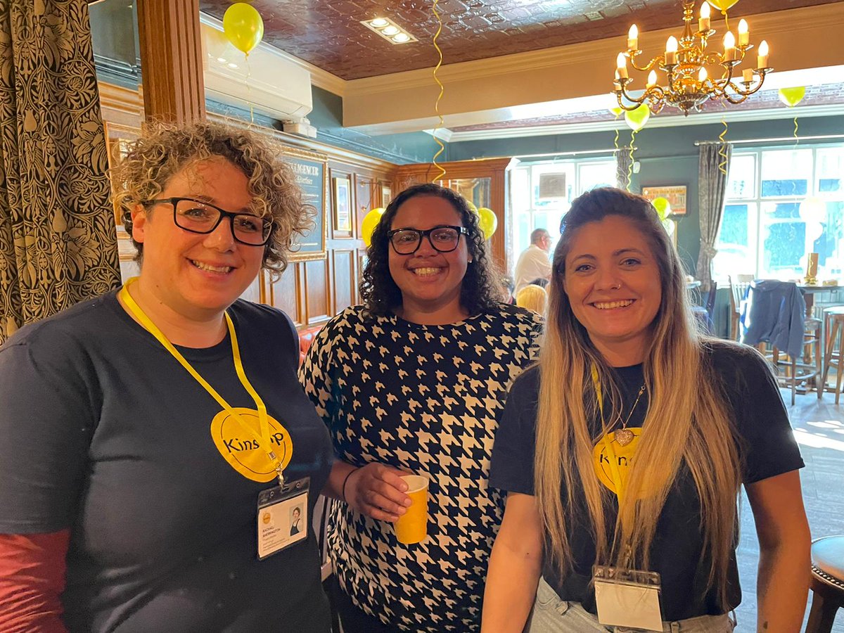 RJSherrington's tweet photo. Some of the amazing and passionate people supporting #kinship carers in #westyorkshire. Thank you for coming to celebrate today! Thank you volunteers Dawn and Brenda, Natalie, Pesha @KellTaylor9 @ancha_mia and Ruth and Debs @foster4kirklees. You're all stars 🤩 https://t.co/LTKZFUxsee