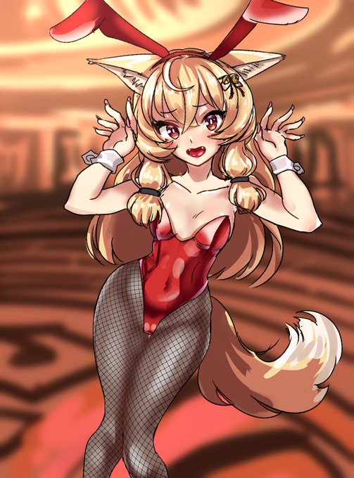 キツネツキさんバニーという文字が見えたので 