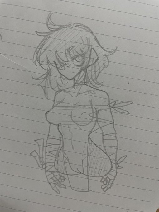 落書きしたら可愛いの描けたー 