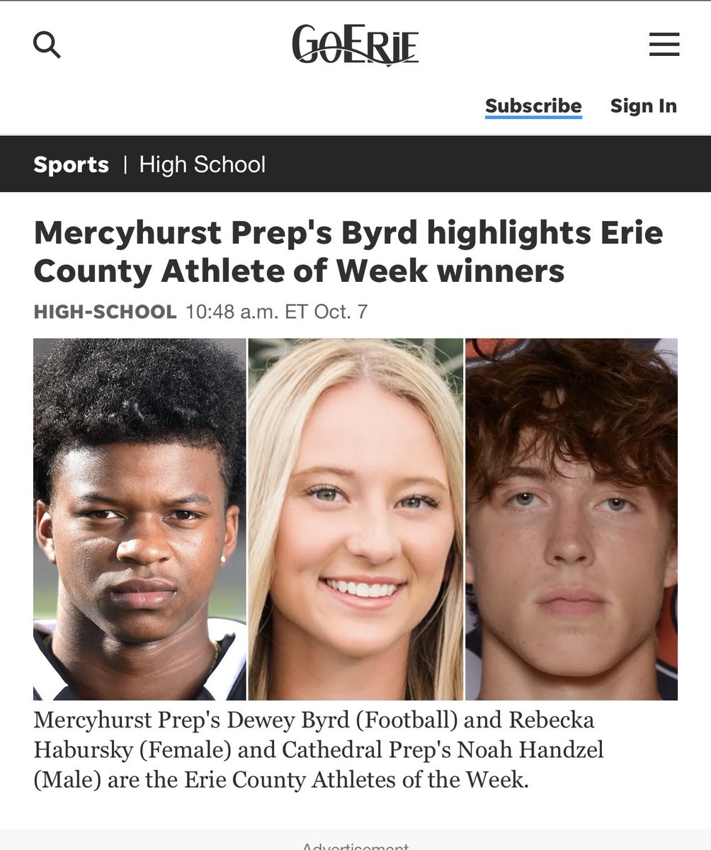 MercyhurstS's tweet image. Congratulations Rebecka &amp;amp; Dewey on athlete of the week! @mpslakers