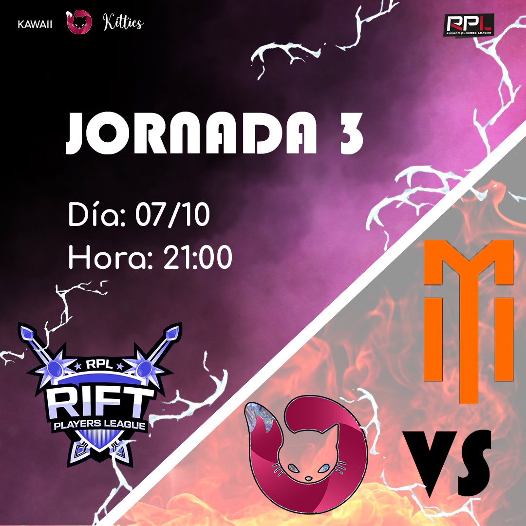 Aker_Esports's tweet photo. 🚨ÚLTIMA HORA🚨

😼 @lol_es "Diamond" VS @InmolateInMid 
🏆 @RankedPlayers 1ª División | Jornada 3
⏰ 07/10/2021 - 21:00 CEST

#gaming #games #twitch #pc #esports #amateur #lol #league #leagueoflegends #bekawaii https://t.co/LoBgBkuRSO