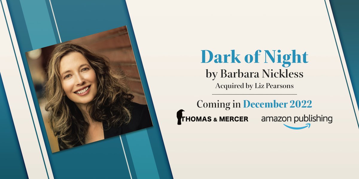 AmazonPub's tweet photo. In @BarbaraNickless's DARK OF NIGHT, a forensic semiotician—an interpreter of the writings left behind by murderers—is determined to find his friend's killer; a historian found dead in Chicago from a cobra's bite, publishing in December 2022. #ComingSoon https://t.co/HX9pb1W56u