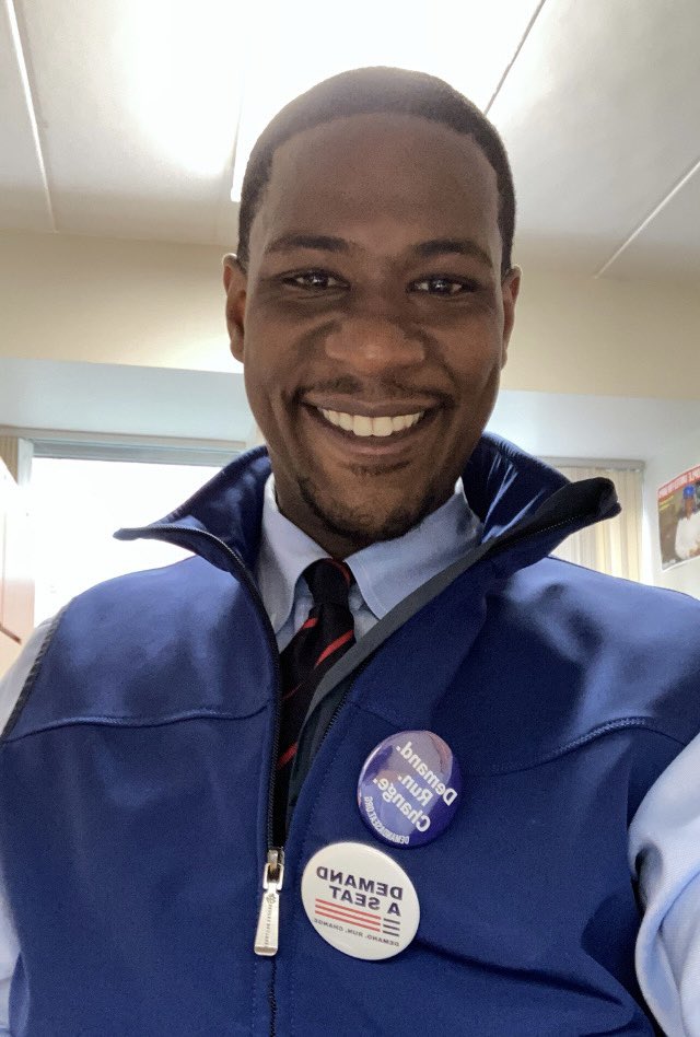 MichaelforPa's tweet photo. My #DemandASeat selfie. Thank you to @Everytown @MomsDemand @shannonrwatts @lucymcbath @MayorSPH As #philly is on track to surpass 500 homicides for the year, I couldn’t be more grateful to take part in a candidate training program prioritizing #GVP #EndGunViolence https://t.co/YCgDCjTFyE