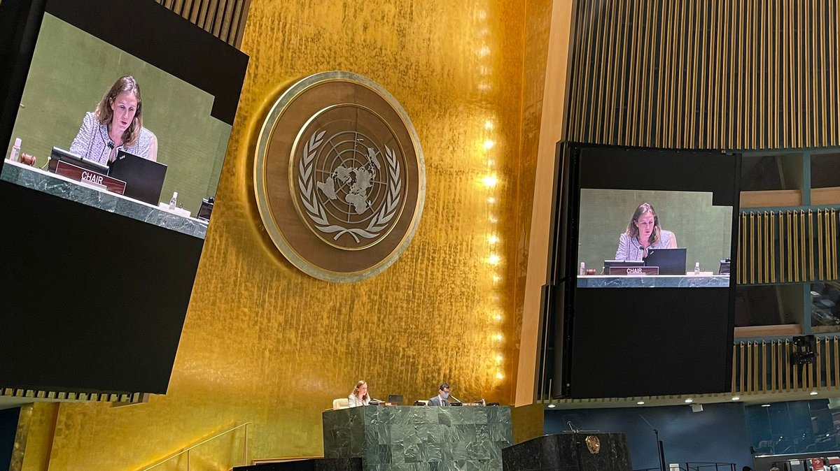 Proud of our colleague @HanneCarle who is currently presiding over the Third Committee as vice-chair. A contribution of our mission to the smooth functioning of the UN and its engagement on social, humanitarian and human rights issues.

🇺🇳🇧🇪