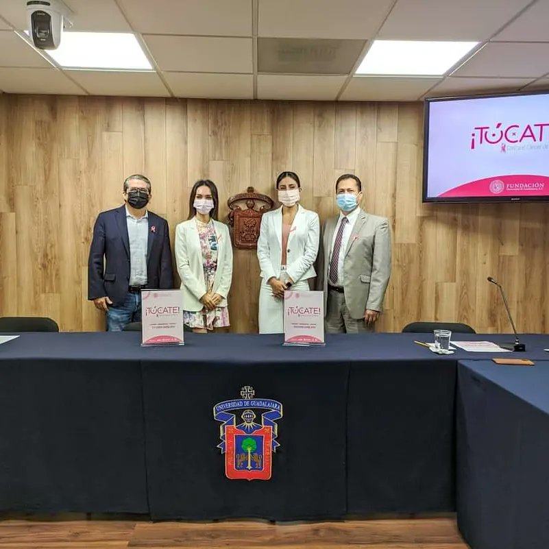 EgresadosyEXUDG's tweet photo. El martes pasado se lanzó la campaña: "¡Tócate! Contra el Cáncer de Mama", esfuerzo conjunto entre Fundación Universidad de Guadalajara, A. C., CGSU, Hospitales Civiles, Leones Negros de la UdeG y FEU. Regístrate gratis para recibir una consulta gratuita: https://t.co/7QaxrZjwbt https://t.co/jZdDpqrXWh