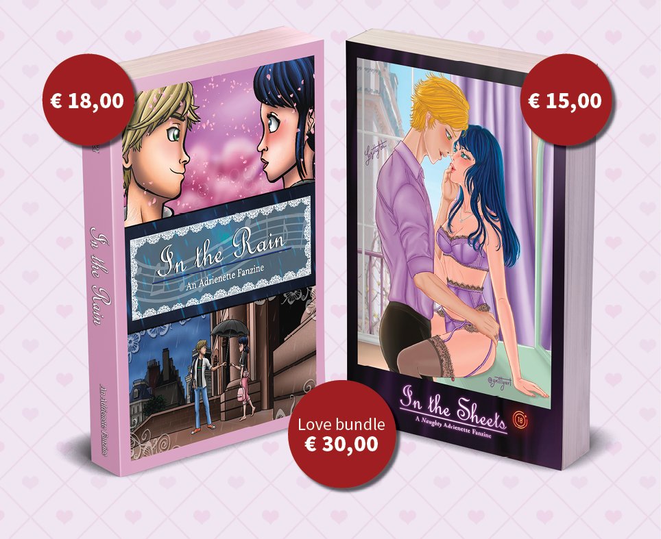AdrienetteZ's tweet photo. In the Sheets
Don’t miss your chance to own this beautiful book!
AND we're reprinting In the Rain, our 1st Adrienette Zine!
You can buy them separately or get the Love Bundle, which includes 1 of each + surprise gift!
https://t.co/v0PXzqUOFh
#mlNSFWzine#ml#mlzine#adrienette https://t.co/mO2Sas3sQC