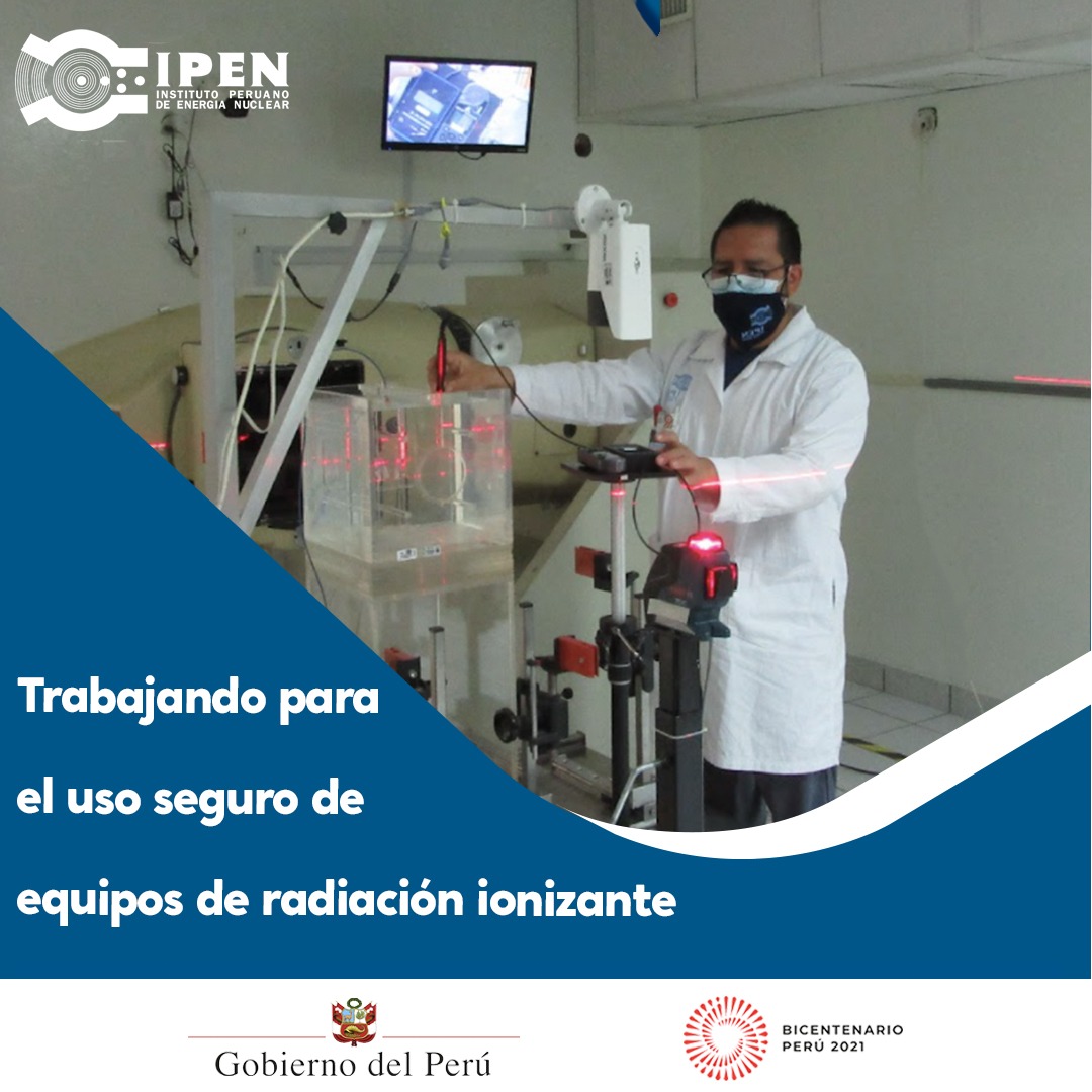 El Laboratorio Secundario de Calibraciones Dosimétricas del IPEN es el laboratorio nacional de referencia, de calibración, estandarización y control de calidad de equipos emisores de radiación ionizante que contribuye al uso seguro de dichos equipos.