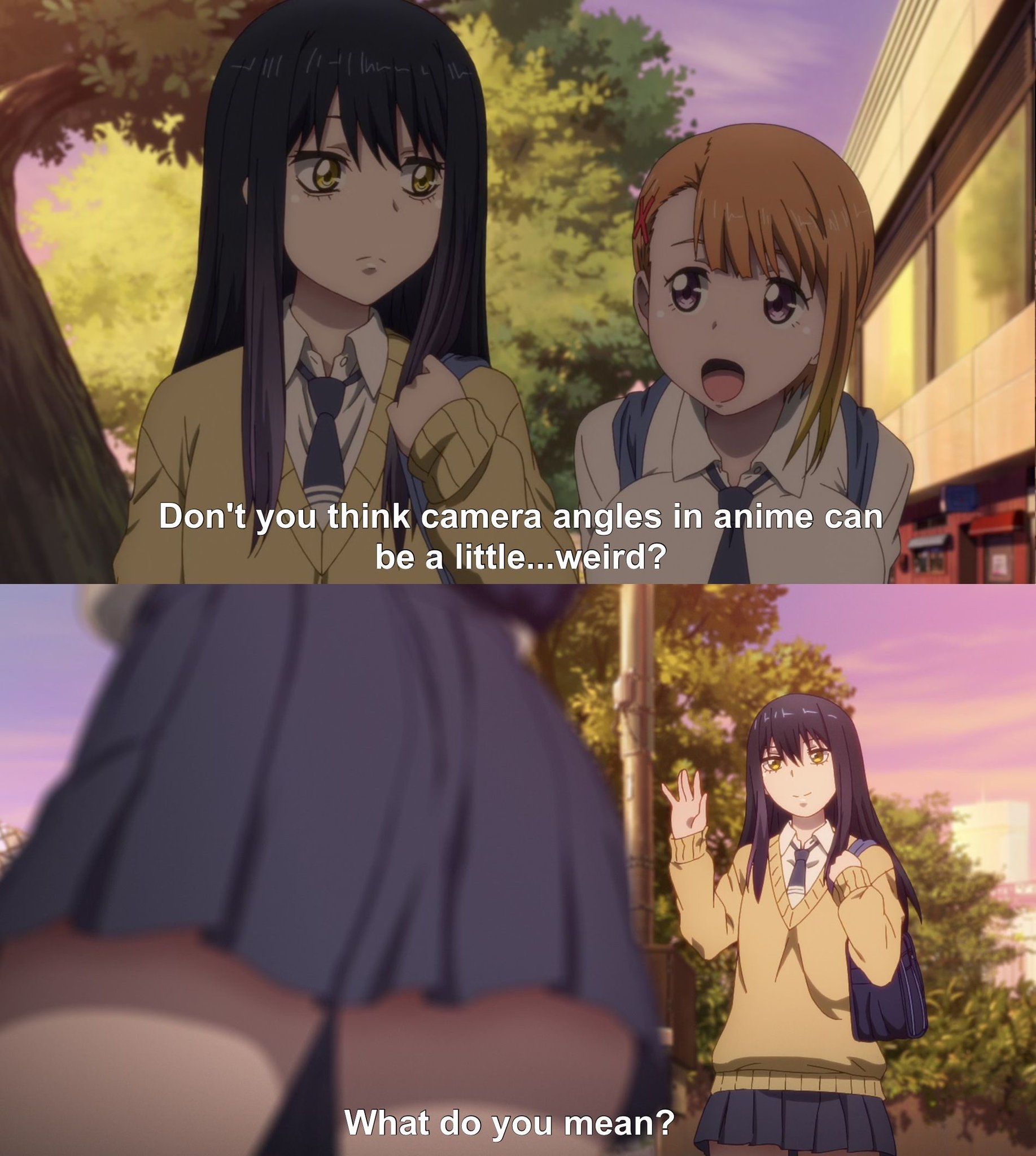 JLIST on Twitter "Show us your favorite anime camera angles! Anime is