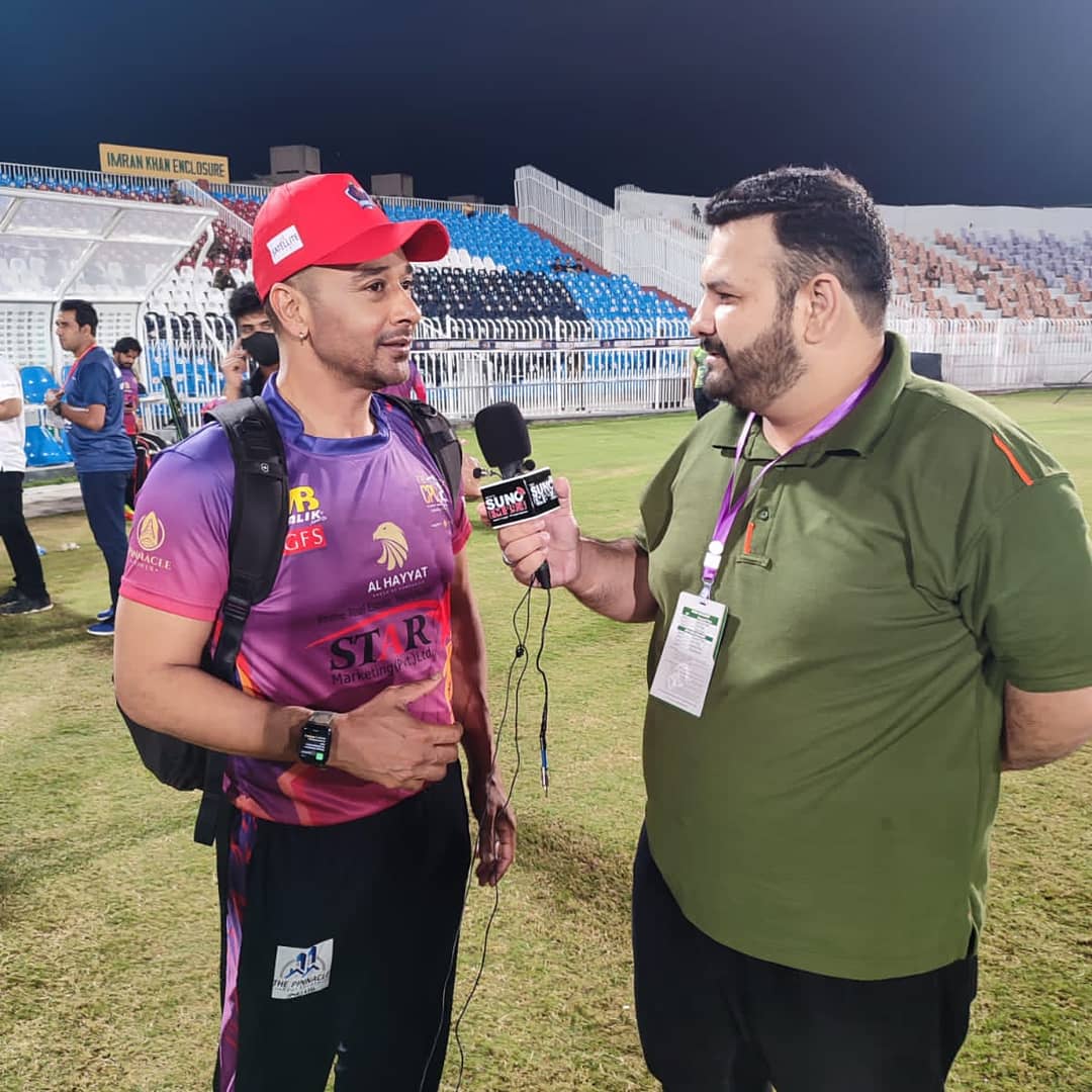 All the way from Celebrity Premier League with iconic celebrities excited to make their team win! 🏏

#actor #model #Cpl #celebritypremierleague #Teamrawalpindi #cricket