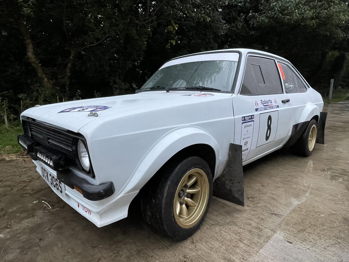 All signed on, ready for the stages to start tomorrow. Car 8 on the door, lets hope for a good rally! <a href="/JerseyRally/">Jersey Rally</a> 
<a href="/ellisescorts/">steve ellis</a>