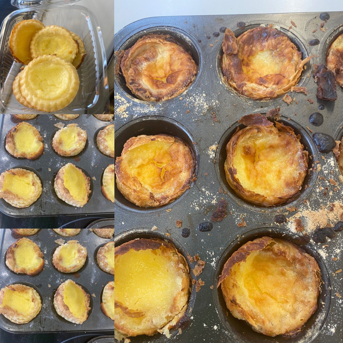 MA_DESIGNTECH's tweet photo. Year 9 have been creating pasteis de nata really yummy 😋 #Foodie #kidsthatcook @MerchantsAc @VenturersTrust https://t.co/dgyVovac7c