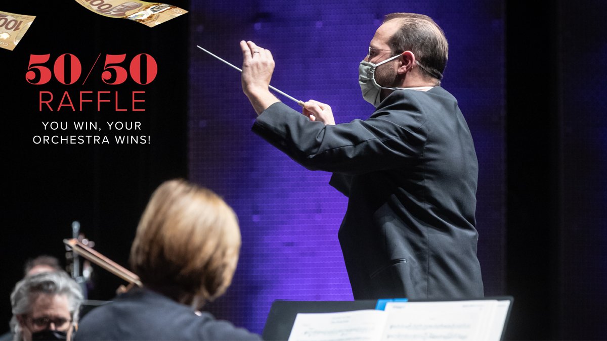 WpgSymphony's tweet image. The WSO 50/50 Raffle is up to $12,825 and growing by the hour! Get your tickets TODAY and you'll be entered into our weekly Early Bird draws! Tomorrow morning at 11 am we'll be drawing two $250 early bird prizes. wso5050.ca
#youwinyourorchestrawins #yourwso