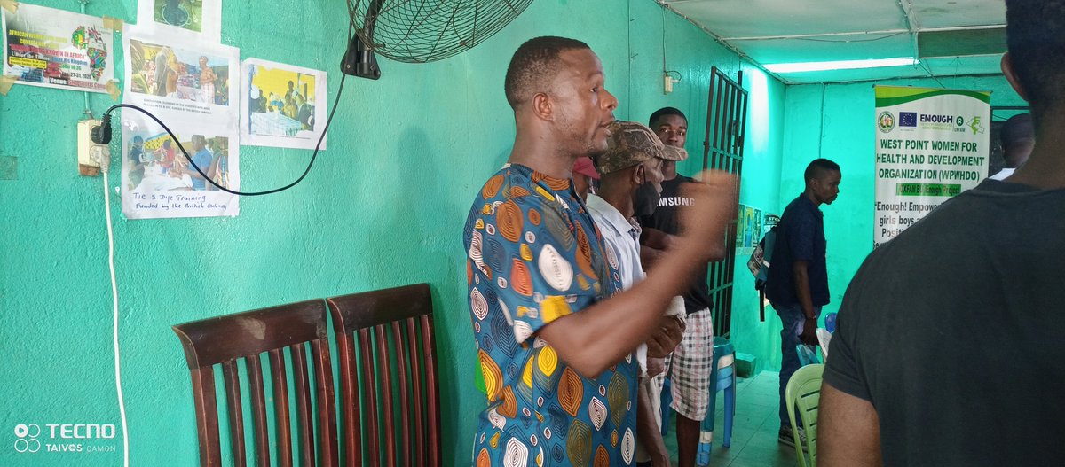 wpwhdo's tweet photo. WPWHDO engaged men and boys to take positive action to challenge negative masculinity that reinforces and normalizes the use of violence against women and girls. Thanks to EU for the support.
#EU
#Enoughproject
#Foundationforcommunityinitiative
#Oxfam 
#WPWHDO https://t.co/shDL9NvTHc