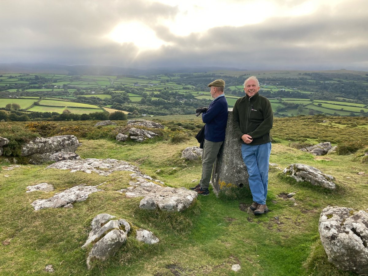 I’m in #Dartmoor with friends. Very dramatic.