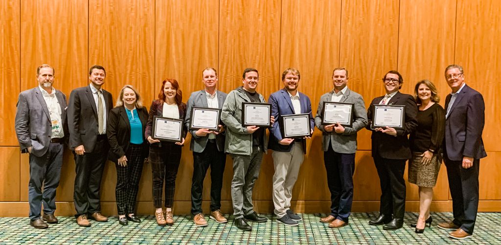 RegionAHEAD's tweet photo. The Region A.H.E.A.D. team was recognized at the International Economic Development Conference in Nashville this week. The campaign took home awards for Regionalism &amp; Cross Border Collaboration, as well as Resiliency, Recovery, and Mitigation. #appalachianhighlands https://t.co/yXcPctifDW