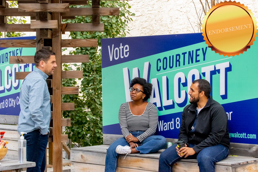 .<a href="/CWalcottYYC/">Courtney Walcott</a> is the next generation of leaders in our City and I am proud to endorse his candidacy with all my heart and energy!
Courtney is a respected educator, basketball coach, and passionate community organizer.