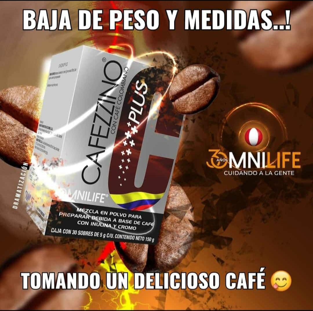 #JuevesdeCampeones 
Disfruta de un rico y delicioso café ☕️ 

Café #CAFEZZINO plus con extractos de café colombiano, café verde, fibra y más ingredientes que pueden ayudar a mejorar la digestión, ELIMINAR GRASA y mantener un PESO SALUDABLE! 

Endulzado con extracto de estevia!
