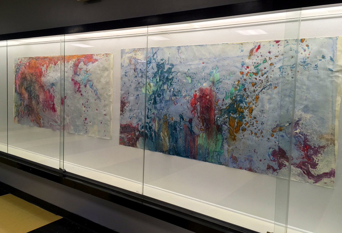 ArtistTesta's tweet image. “ Oil Spill ” Autumn Showcase @UFCOTA 

#OilSpill #environmentalart #earthart #abstract #oil