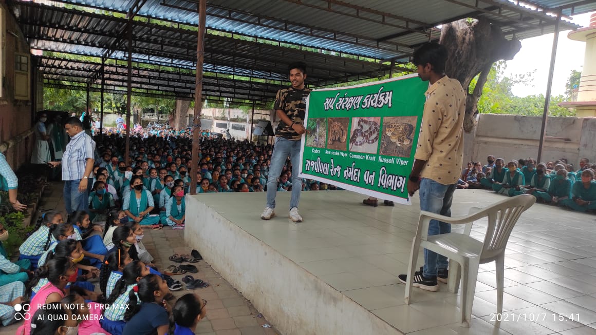 Wildlife week celebrations at Shoolpaneswar WLS of Narmada divisions <a href="/DCFNARMADA/">DCFNARMADA</a>  <a href="/PccfS/">APCCF D&M,Gujarat State</a> <a href="/PccfWildlife/">PCCF Wildlife</a> <a href="/HoffPccf/">PCCF & HoFF, Gujarat State</a> <a href="/HMofficeGujarat/">Ministry of Home Guj</a> @kiritsinghrana