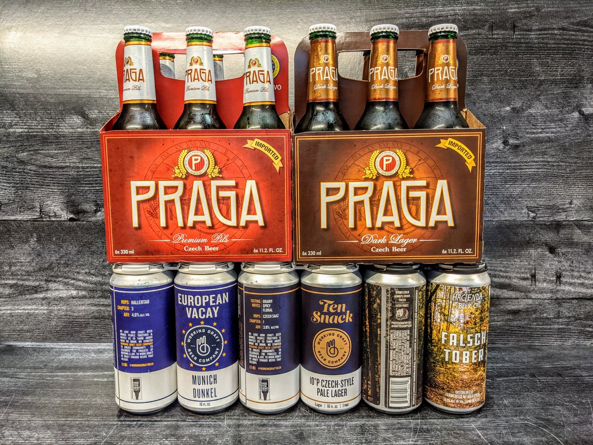 brennans_beer's tweet photo. Lager. Lager. Lager. Lager. Kviek-Fermented Märzen...Lager? 🤔
#Praga @WorkingDraftBC @HaciendaBeerCo
#LagerIsLife #Lager4Life #LagerForLife #DrinkLager #Czech #Munich https://t.co/Xy0mw4hxTk