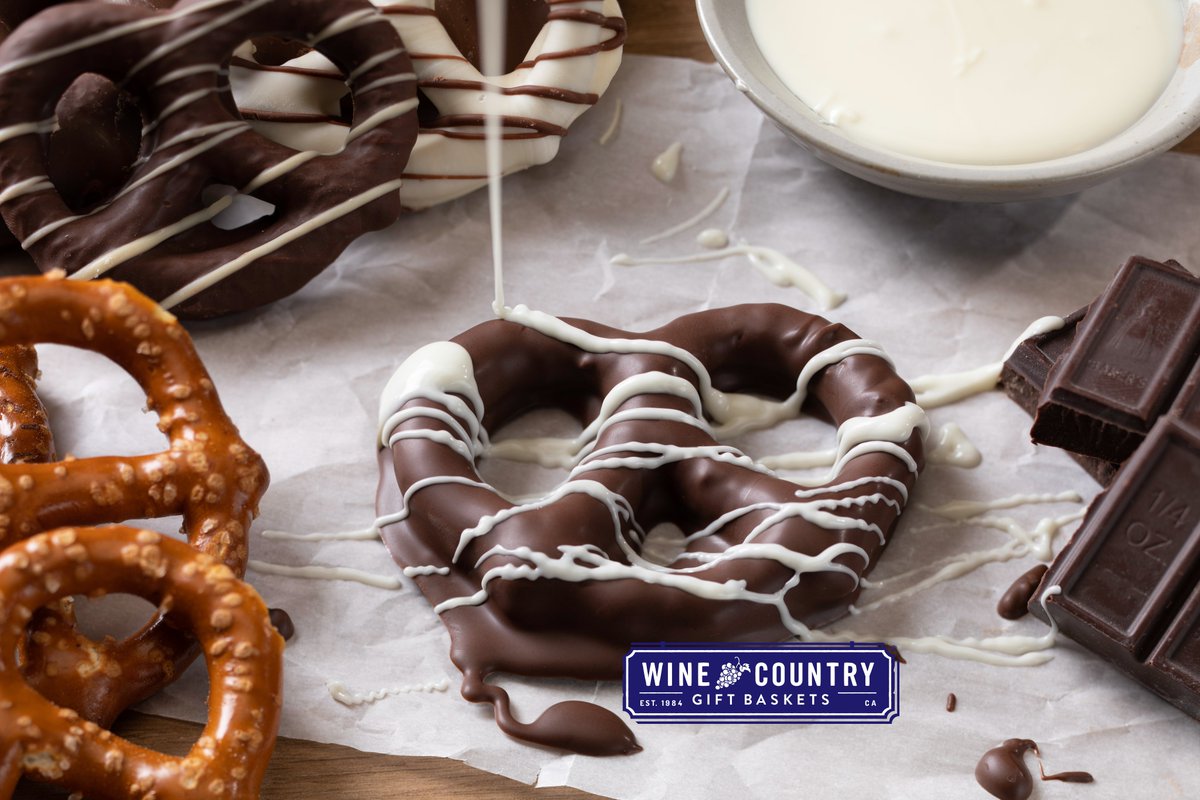 WCGiftBaskets's tweet photo. Happy National Chocolate Covered Pretzel Day! https://t.co/yUGlvnCSuo