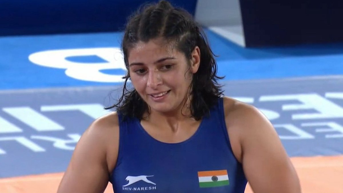 toisports's tweet image. #WorldWrestlingChampionship #AnshuMalik #SaritaMor 

@OLyAnshu takes home silver, @saritamor3 bags bronze in Indian women's best show at Worlds

READ▶️toi.in/MWUTjZ/a24gk