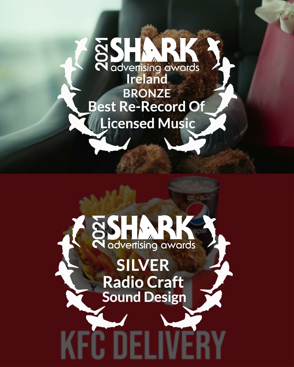 I'm pleased to say that we've now made it a Hat-trick <a href="/SharkAwards/">The Shark Awards</a> with two additional Silver awards including one in the international category - not so much 'Sound Design' but a proper tune featuring only door bells and knockers! Also Sprach Zarathustra by Strauss to be precise