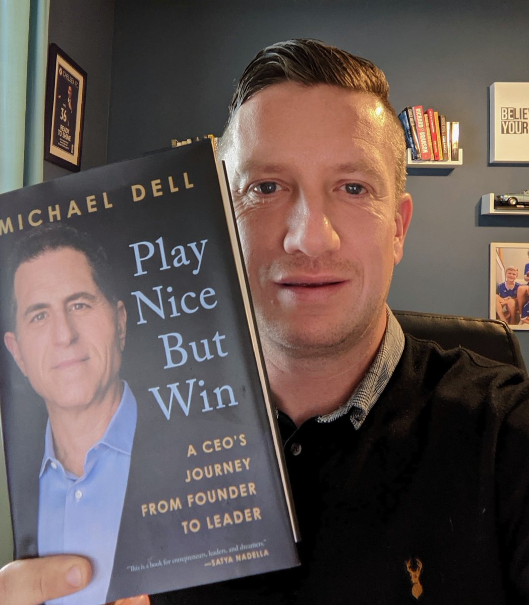 If I were part of a book-club this would be Octobers recommendation.

@MichaelDell's #PlayNiceButWin hit the shelves this week and is a fantastic inside story from a great leader with true candor and insight, I can't put it down.

#Leadership #Entrepreneur #BookRecommendations