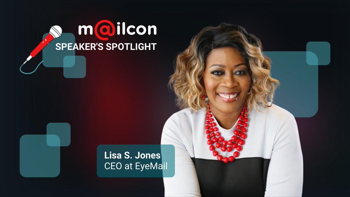 MailConOfficial's tweet photo. There is a lot to look forward to for MailCon’s upcoming conference from Jan. 11 to 13 in Las Vegas, and Lisa S. Jones' insight on email marketing is one of them. 📧
Join us: https://t.co/QxUf1O9eTQ
#emailgeeks #EyeMail #MailCon #EmailConferenes #Events #EmailDeliverability https://t.co/Z843NStwPW