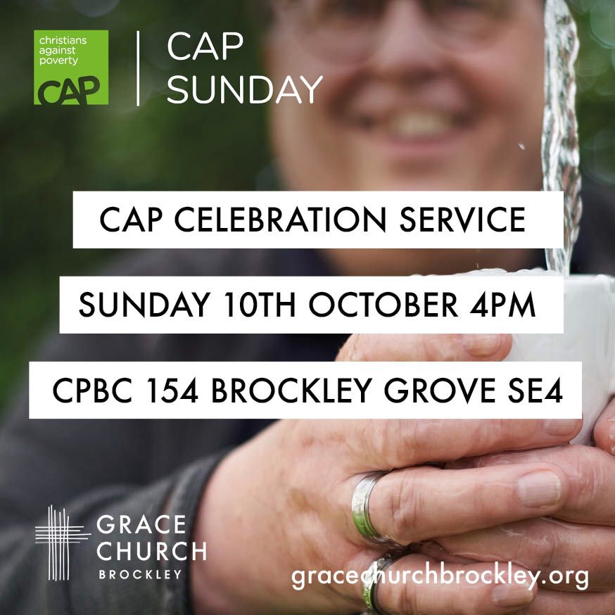 This Sunday, we will be celebrating the opening of our CAP Debt Centre, plus giving praise to all that God has done through its work this year. Come and join us at Crofton Park Baptist Church @ 4pm, where our guest speaker, Nigel Davidson, will be sharing with us from God's Word.