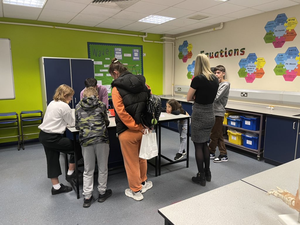 Our <a href="/Orchard_Science/">Orchard Mead Academy - Science</a> department was buzzing this evening!