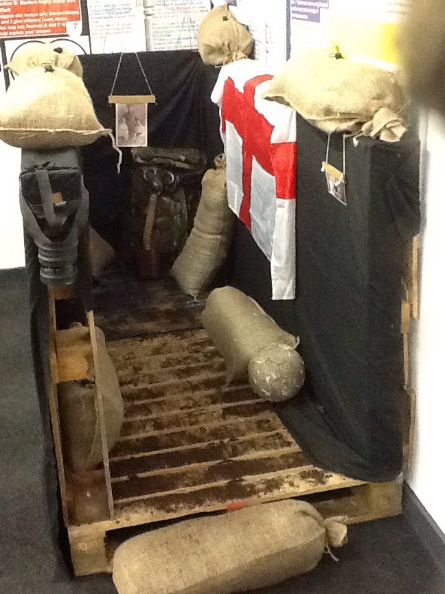 CULCHETHHISTORY's tweet photo. Mind the rats!!! Learning about life in the trenches during the First World War #WeAreCHS #CHSHistory https://t.co/7EXm51VSKm